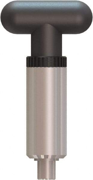 Value Collection - 1/2" Pin Diam, 0.57" Usable Length, T Handle Quick Release Pin - 4.65" OAL - Industrial Tool & Supply