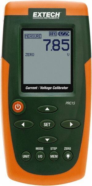 Extech - 0 VDC to 20 VDC, Current Calibrator - LCD Display, +/-0.01% Basic DC Accuracy, AA Power Supply - Industrial Tool & Supply