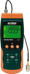 Extech - 10Hz to 1kHz (mm), LCD Vibration Meter Datalogger - 6 AA Batteries - Industrial Tool & Supply