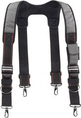Ergodyne - Suspenders - Polyester, Gray - Industrial Tool & Supply