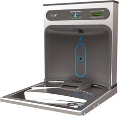 Halsey Taylor - 8 GPH Cooling Capacity Retro Fit Water Cooler & Fountain - Retro-Fit Bottle Filling Station, 20 to 105 psi, 0.20 hp, Stainless Steel - Industrial Tool & Supply