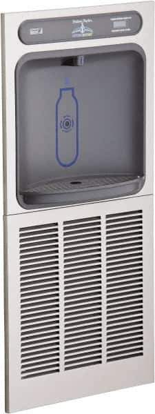 Halsey Taylor - 8 GPH Cooling Capacity In Wall Recessed Water Cooler & Fountain - In-Wall, 20 to 105 psi, 0.20 hp, Stainless Steel - Industrial Tool & Supply