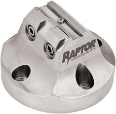 Raptor Workholding - 3/8" Jaw Width, 3" High Dovetail Vise - For Use with 4 & 5 Axis Workholding Systems - Industrial Tool & Supply