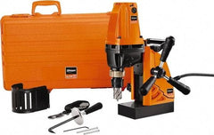 Fein - 3/4" Chuck, 2" Travel, Portable Magnetic Drill Press - 680 RPM, 750 Watts - Industrial Tool & Supply