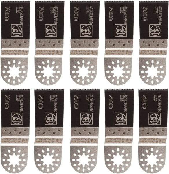 Fein - Rotary & Multi-Tool Multi-Use Saw Blade - 1-3/8" Standard E-Cut Blade, For Fein Multimaster, Wood, Drywall, Plastic Saw Blade - Industrial Tool & Supply