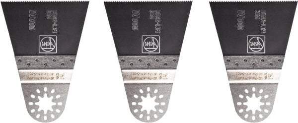 Fein - Rotary & Multi-Tool Multi-Use Saw Blade - 2-9/16" Long Life E-Cut Blade, For Fein Multimaster, Wood, Drywall, Plastic Saw Blade - Industrial Tool & Supply