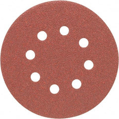 Porter-Cable - 5" Diam, 120 Grit, Aluminum Oxide Hook & Loop Disc - Fine Grade, Coated, C Weight Paper Backing, - Industrial Tool & Supply