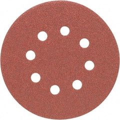 Porter-Cable - 5" Diam, 40 Grit, Aluminum Oxide Hook & Loop Disc - Coarse Grade, Coated, C Weight Paper Backing, - Industrial Tool & Supply