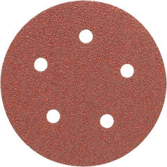 Porter-Cable - 5" Diam, 180 Grit, Aluminum Oxide Hook & Loop Disc - Very Fine Grade, Coated, C Weight Paper Backing, - Industrial Tool & Supply