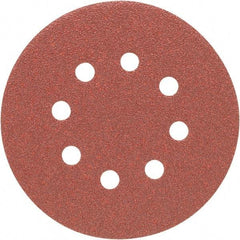 Porter-Cable - 5" Diam, 180 Grit, Aluminum Oxide Hook & Loop Disc - Very Fine Grade, Coated, C Weight Paper Backing, - Industrial Tool & Supply