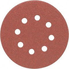 Porter-Cable - 5" Diam, 180 Grit, Aluminum Oxide Hook & Loop Disc - Very Fine Grade, Coated, C Weight Paper Backing, - Industrial Tool & Supply