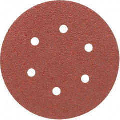 Porter-Cable - 6" Diam, 180 Grit, Aluminum Oxide Hook & Loop Disc - Very Fine Grade, Coated, C Weight Paper Backing, - Industrial Tool & Supply