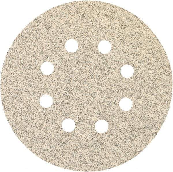 Porter-Cable - 5" Diam, 40 Grit, Zirconia Alumina Hook & Loop Disc - Coarse Grade, Coated, C Weight Paper Backing, - Industrial Tool & Supply