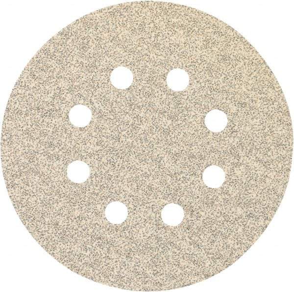 Porter-Cable - 5" Diam, 40 Grit, Zirconia Alumina Hook & Loop Disc - Coarse Grade, Coated, C Weight Paper Backing, - Industrial Tool & Supply