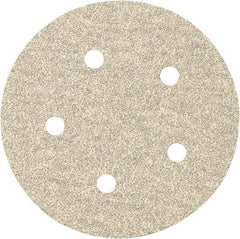 Porter-Cable - 5" Diam, 100 Grit, Zirconia Alumina Hook & Loop Disc - Fine Grade, Coated, C Weight Paper Backing, - Industrial Tool & Supply