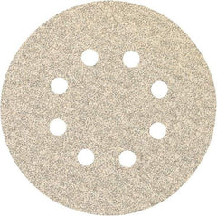 Porter-Cable - 5" Diam, 120 Grit, Zirconia Alumina Hook & Loop Disc - Fine Grade, Coated, C Weight Paper Backing, - Industrial Tool & Supply