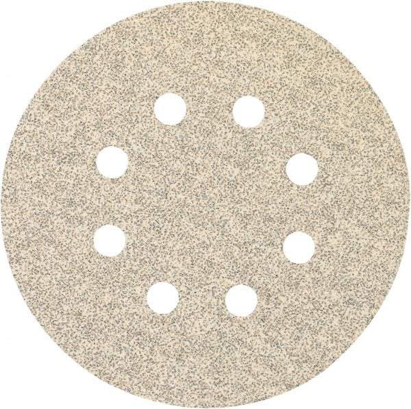 Porter-Cable - 5" Diam, 120 Grit, Zirconia Alumina Hook & Loop Disc - Fine Grade, Coated, C Weight Paper Backing, - Industrial Tool & Supply
