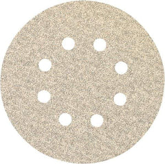 Porter-Cable - 5" Diam, 120 Grit, Zirconia Alumina Hook & Loop Disc - Fine Grade, Coated, C Weight Paper Backing, - Industrial Tool & Supply