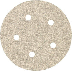 Porter-Cable - 5" Diam, 180 Grit, Zirconia Alumina Hook & Loop Disc - Very Fine Grade, Coated, C Weight Paper Backing, - Industrial Tool & Supply
