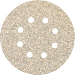 Porter-Cable - 5" Diam, 180 Grit, Zirconia Alumina Hook & Loop Disc - Very Fine Grade, Coated, C Weight Paper Backing, - Industrial Tool & Supply