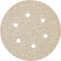 Porter-Cable - 6" Diam, 100 Grit, Zirconia Alumina Hook & Loop Disc - Fine Grade, Coated, C Weight Paper Backing, - Industrial Tool & Supply