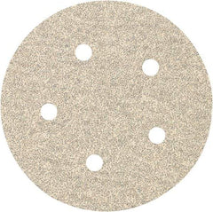 Porter-Cable - 5" Diam, 80 Grit, Zirconia Alumina Hook & Loop Disc - Medium Grade, Coated, C Weight Paper Backing, - Industrial Tool & Supply
