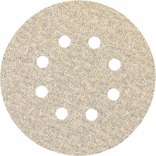 Porter-Cable - 5" Diam, 60 Grit, Zirconia Alumina Hook & Loop Disc - Medium Grade, Coated, C Weight Paper Backing, - Industrial Tool & Supply