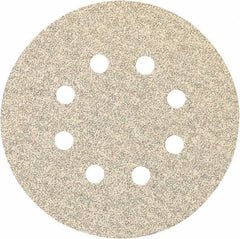 Porter-Cable - 5" Diam, 60 Grit, Zirconia Alumina Hook & Loop Disc - Medium Grade, Coated, C Weight Paper Backing, - Industrial Tool & Supply