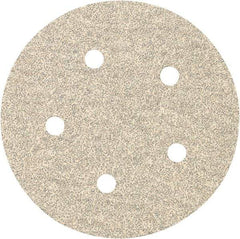 Porter-Cable - 5" Diam, 60 Grit, Zirconia Alumina Hook & Loop Disc - Medium Grade, Coated, C Weight Paper Backing, - Industrial Tool & Supply