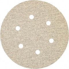 Porter-Cable - 6" Diam, 40 Grit, Zirconia Alumina Hook & Loop Disc - Coarse Grade, Coated, C Weight Paper Backing, - Industrial Tool & Supply