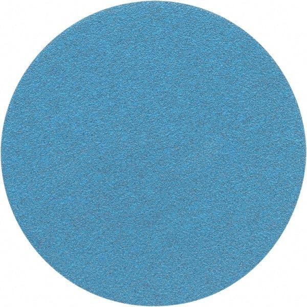 Porter-Cable - 6" Diam, 80 Grit, Zirconia Alumina Hook & Loop Disc - Medium Grade, Coated, C Weight Paper Backing, - Industrial Tool & Supply