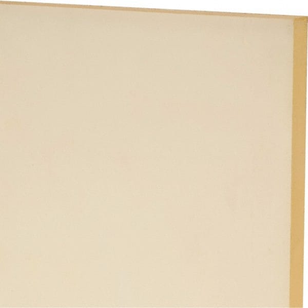 Made in USA - 4' x 48" x 1/4" Natural (Color) Polyurethane Sheet - Industrial Tool & Supply
