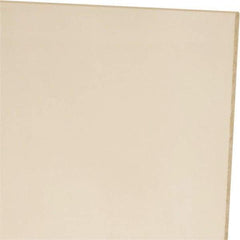 Made in USA - 1/8" Thick x 48" Wide x 4' Long, Polyurethane Sheet - Natural, 60A Hardness, ±0.010 Tolerance - Industrial Tool & Supply