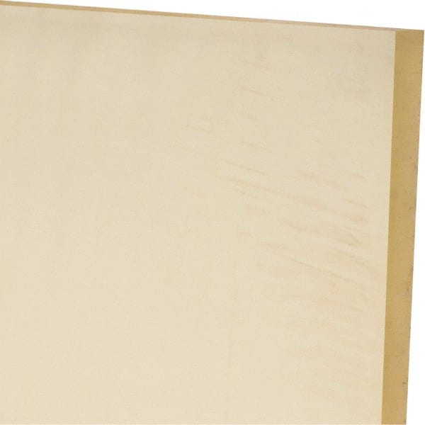 Made in USA - 2' x 24" x 3/8" Natural (Color) Polyurethane Sheet - Industrial Tool & Supply