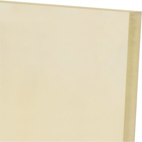 Made in USA - 2' x 24" x 1/2" Natural (Color) Polyurethane Sheet - Industrial Tool & Supply