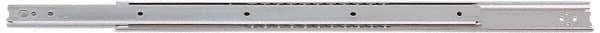 Sugatsune - 12" Slide Length, 9" Travel Length, Stainless Steel Ball Bearing Slide - 107 Lb Capacity at Full Extension - Industrial Tool & Supply