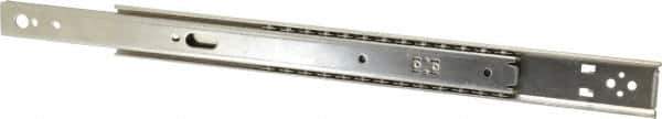 Sugatsune - 14" Slide Length, 11" Travel Length, Stainless Steel Ball Bearing Slide - 103 Lb Capacity at Full Extension - Industrial Tool & Supply