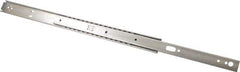 Sugatsune - 18" Slide Length, 13" Travel Length, Stainless Steel Ball Bearing Slide - 90 Lb Capacity at Full Extension - Industrial Tool & Supply