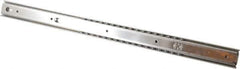 Sugatsune - 20" Slide Length, 15" Travel Length, Stainless Steel Ball Bearing Slide - 81 Lb Capacity at Full Extension - Industrial Tool & Supply
