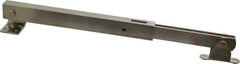 Sugatsune - 19-45/64" OAL x 1-25/32" Wide, 154 Lb Capacity, Heavy Duty Lid Stay - Only One Stay per Lid Required, 7/32" Mounting Hole Diam, 90° Max Opening, Satin 304 Stainless Steel - Industrial Tool & Supply