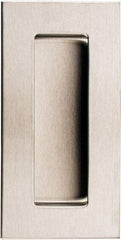 Sugatsune - 120mm Overall Width x 60mm Overall Height, 15mm Recess Depth, Satin Recessed Pull - 304 Stainless Steel, 28mm Recess Height, 86mm Recess Width, 110mm Center to Center, M4 Thread - Industrial Tool & Supply