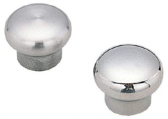 Sugatsune - 304 Stainless Steel Round Drawer or Lid Knob - 1-25/64" Base Diam, 1-63/64" Diam, 1-11/32" High, M5x0.8 - Industrial Tool & Supply