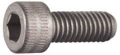 Made in USA - #10-32 UNF Hex Socket Drive, Socket Cap Screw - Grade A-286 Alloy Steel, Passivated Finish, Fully Threaded, 3/4" Length Under Head - Industrial Tool & Supply