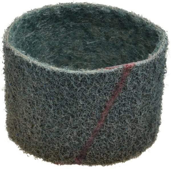 Brite Star - 3" Wide x 10-11/16" OAL, 320 Grit, Aluminum Oxide Abrasive Belt - Aluminum Oxide, Very Fine, Nonwoven, Series SC-BS - Industrial Tool & Supply
