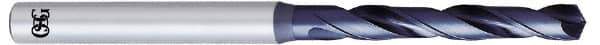OSG - Letter Y 130° Powdered Metal Jobber Drill - V Finish, Right Hand Cut, Spiral Flute, Straight Shank, 144mm OAL, Standard Point - Industrial Tool & Supply