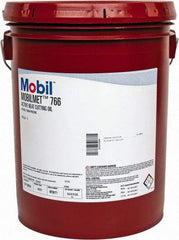 Mobil - Mobilmet 766, 5 Gal Pail Cutting Fluid - Straight Oil, For Automatic Lathe Operations, Broaching, Gear Shaving, Milling, Parting-Off, Planing, Shaping, Tapping, Threading - Industrial Tool & Supply
