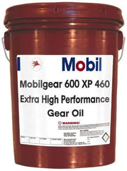 Mobil - 5 Gal Pail, Mineral Gear Oil - ISO 460 - Industrial Tool & Supply