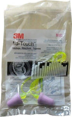 3M - Reusable, Corded, 29 dB, Taper Flare Earplugs - Roll Down, Purple, 100 Pairs - Industrial Tool & Supply