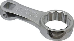 Proto - 7/8" 12 Point 3/8" Drive Chrome Box End Torque Adapters - 1-11/64" Head Diam x 31/64" Head Thickness, 2-63/64" OAL - Industrial Tool & Supply