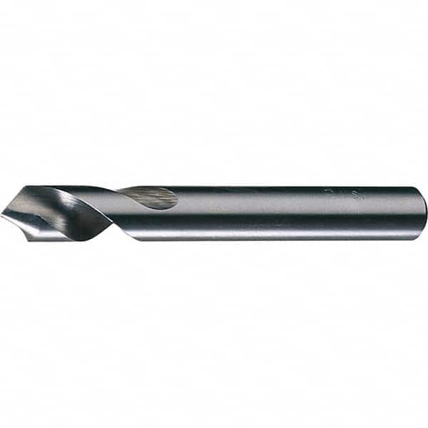 Chicago-Latrobe - 5/8" Body Diam, 90°, 4-1/4" OAL, High Speed Steel Spotting Drill - Industrial Tool & Supply